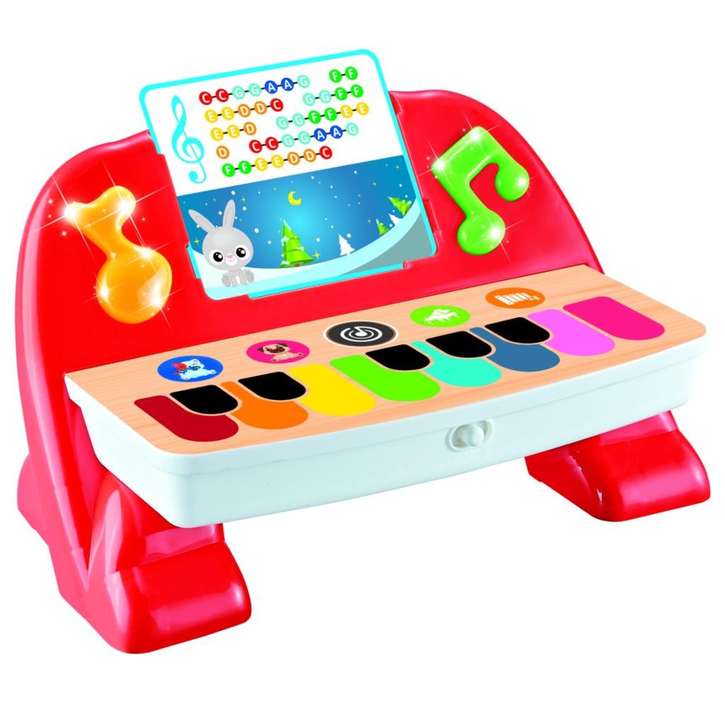 Brinquedo Teclado Piano Musical Touch Infantil Criança Menino Menina Interativo Música