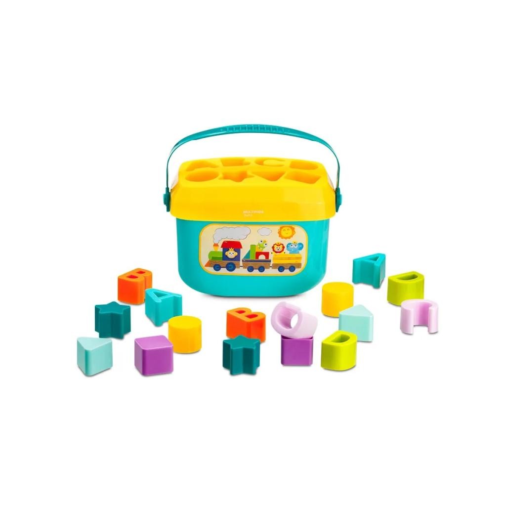 Brinquedo Infantil Maleta Meus Primeiros Blocos Multikids Educativo Interativo Criativo Para Crianças