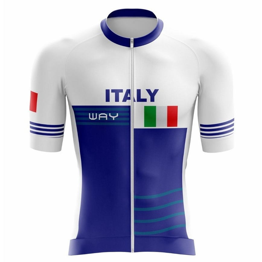 Camisa Ciclismo Masculina Ziper Total Camiseta Proteção Solar Roupa Bike Mtb