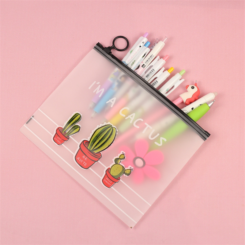 4 pcs Estojo Multiuso Bolsinha Necessaire Porta Descartavel Estojo Transparent Estojo