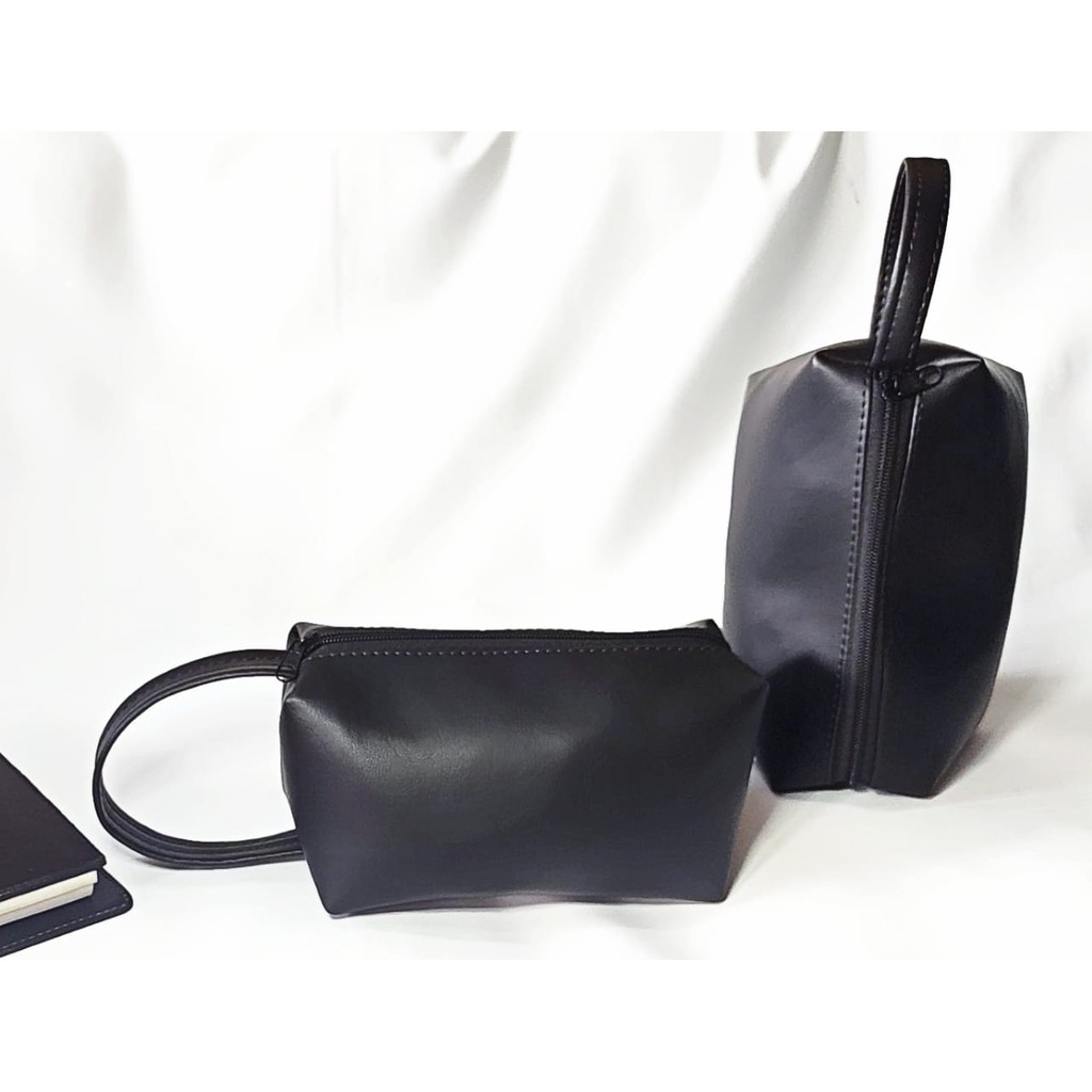 Necessaire masculina Organizador Mala Viagem Porta Maquiagem couro sintético  resistente
