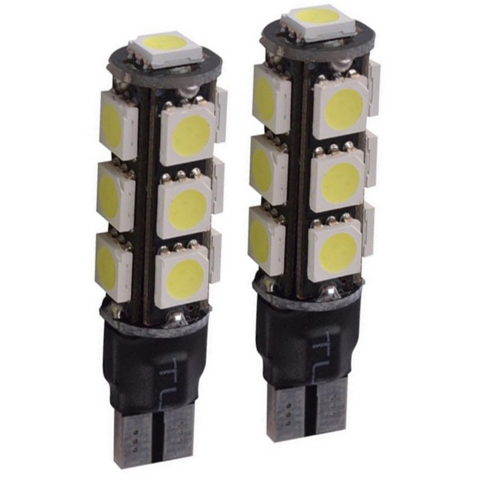 2 Lampada T10 Strobo 2 Funçoes 12V Triciclo Caminhão Reboque 12V