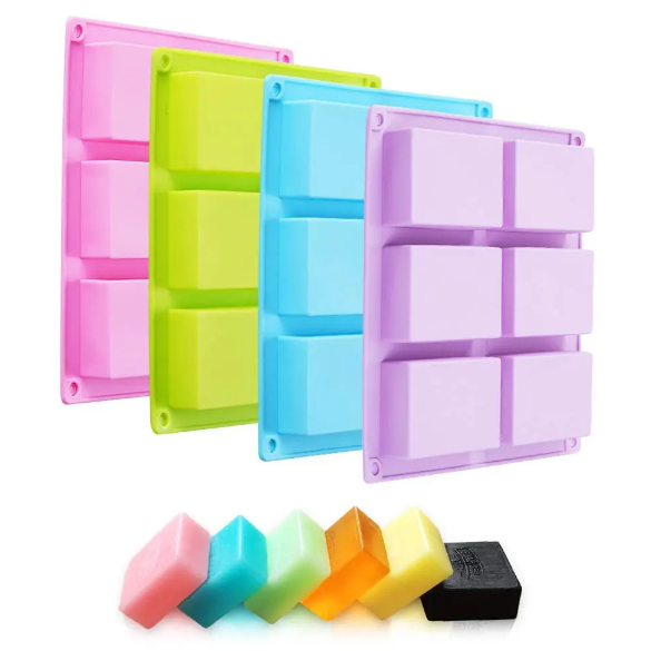 Kit 2 Molde Silicone Sabonete Vela Artesanal Decoração F106