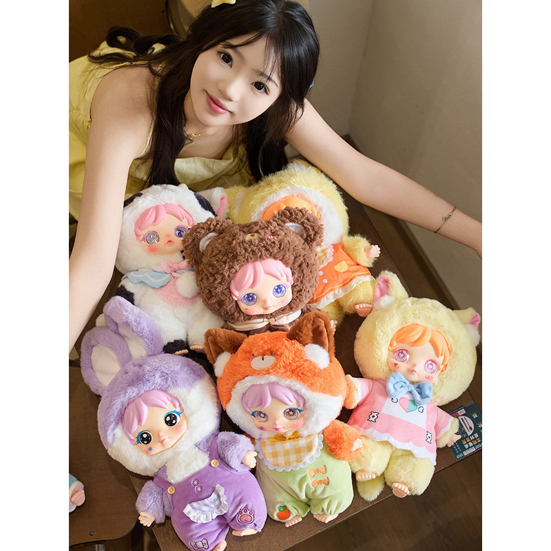 Amy-Candy Jar Elf 400 % Corpo Trendy Play Big Baby Plush Mystery Box Boneca Presente Para Menina (1 Caixa Misteriosa Ale