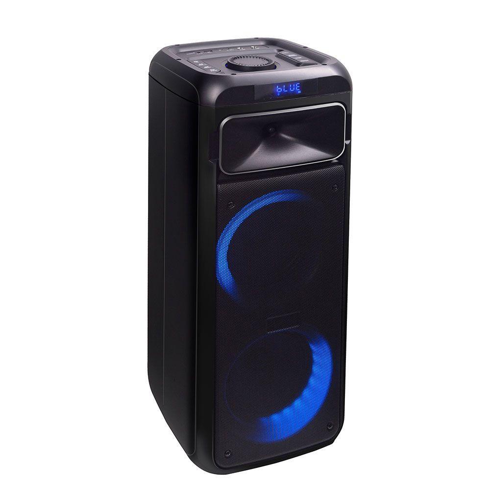 Caixa De Som Amplificada Gallant 750w Lights Colors Swich Bluetooth Portátil Bivolt