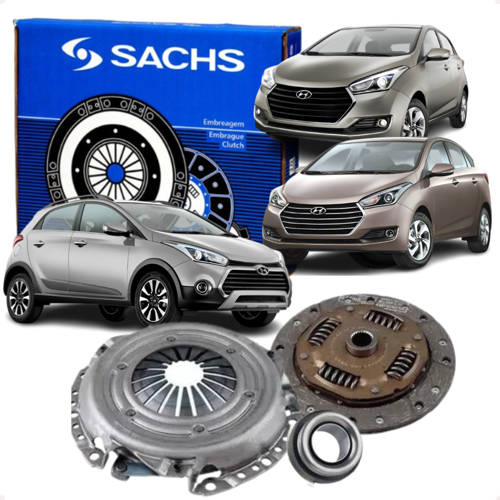 Kit Embreagem Hyundai HB20 HB20S HB20X 2012 2013 2014 2015 2016 2017 2018 2019 Original Sachs