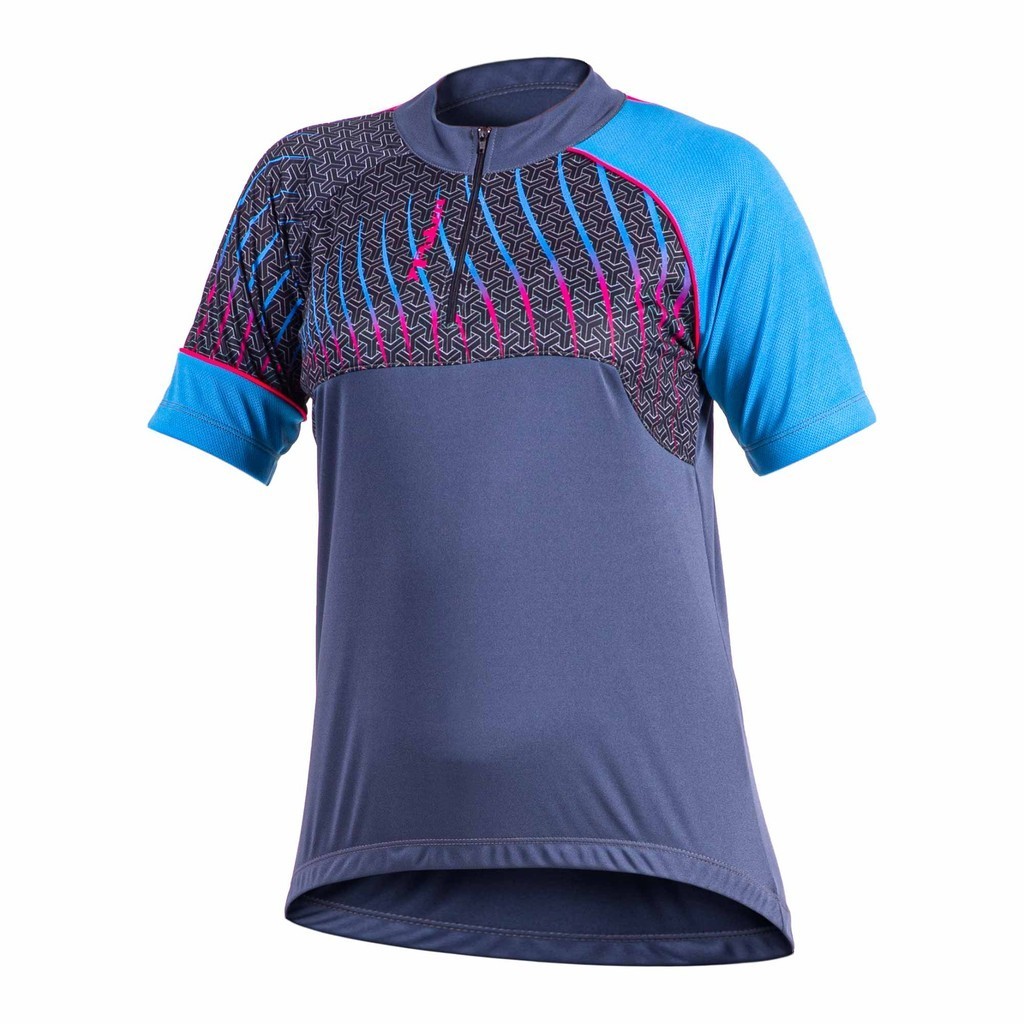 Camisa Ciclista Feminina C/ Ziper Delta 04187