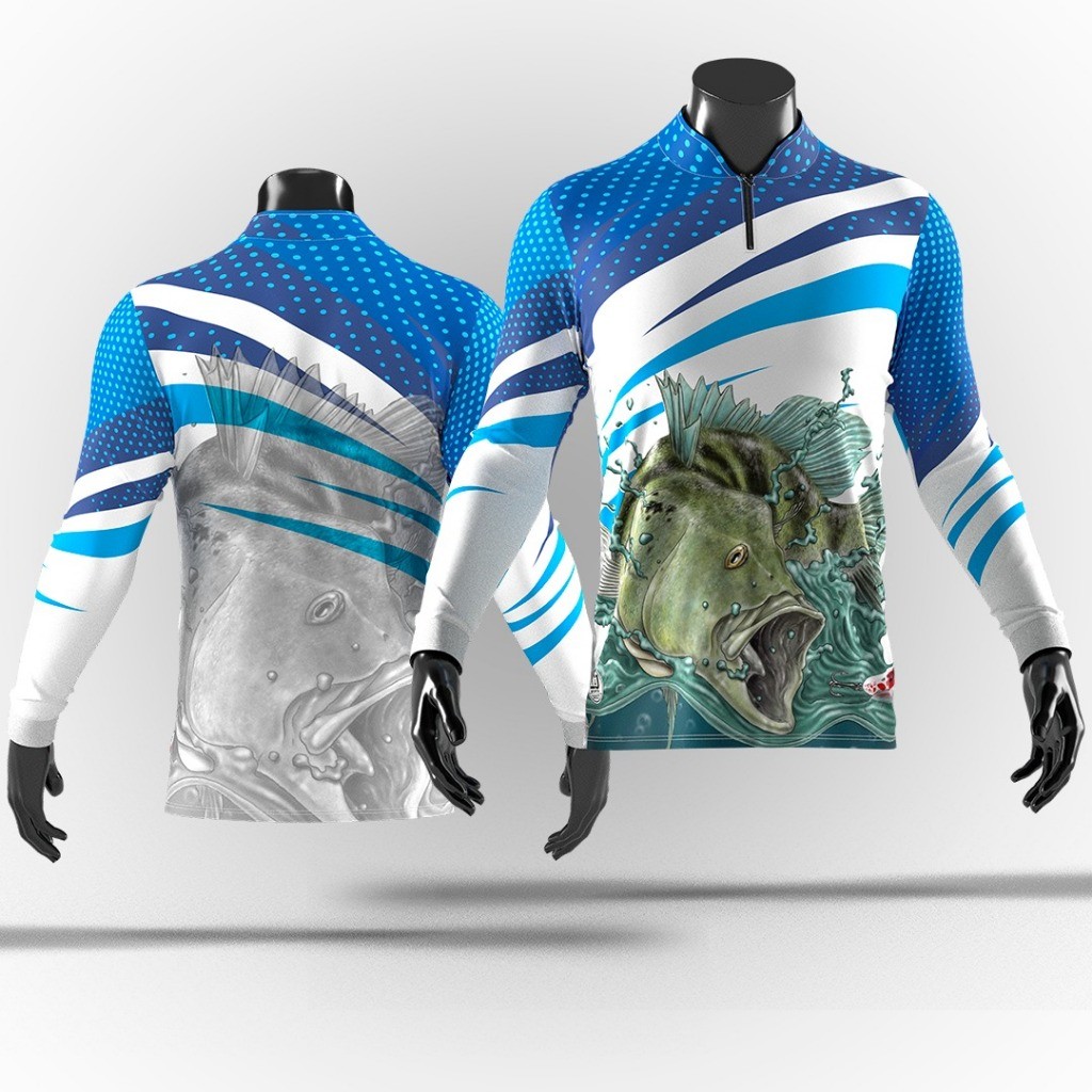 Camiseta Camisa Pesca Camiseta Blusa De Pescador Proteção Uv50+ Esportiva Pescaria Feminina ou Masculina Com Ziper
