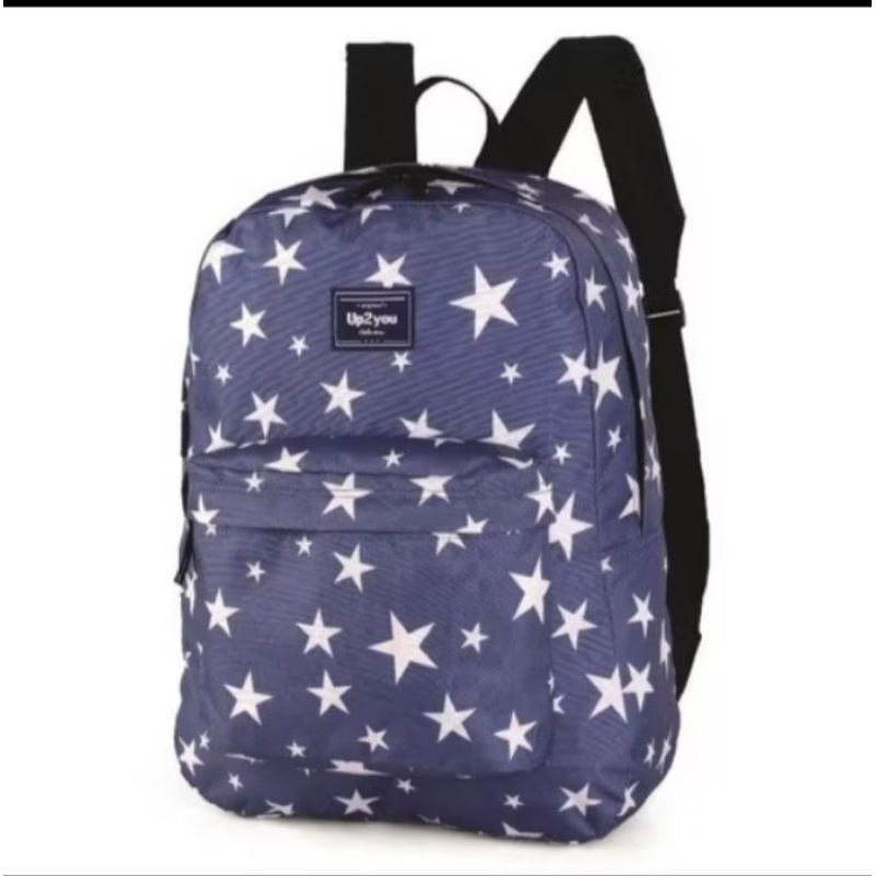 MOCHILA COM ESTAMPA DE ESTRELA UP2 YOU