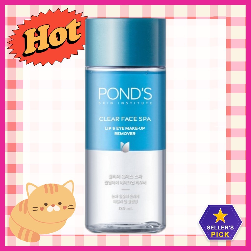 [pond's] Removedor De Maquiagem Para Lábios E Olhos Clear Face Spa , 120ml , 1 Unidade/Coreano Da miao studio