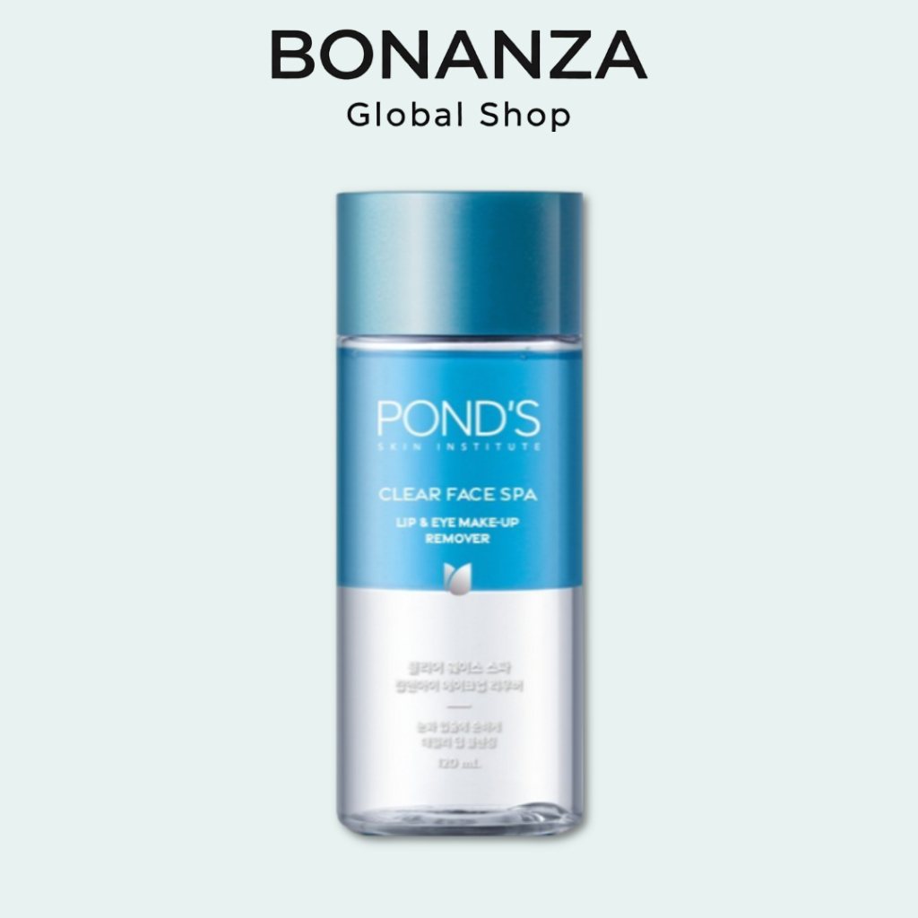 [Ponds] Removedor De Maquiagem Labial E Olhos Clear Spa 120ml | Limpeza Diária Suave Beleza Coreana