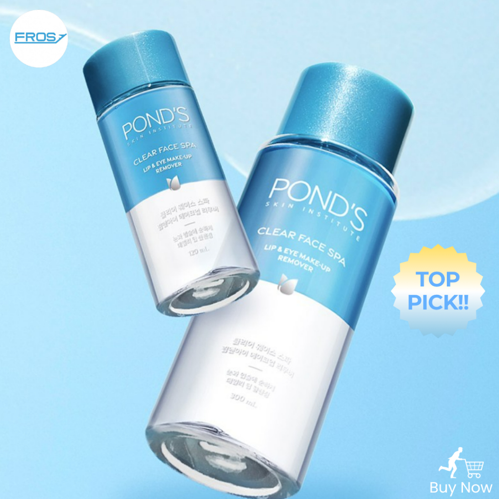 [POND'S] Removedor De Maquiagem Para Lábios E Olhos CLEAR FACE SPA 120mL