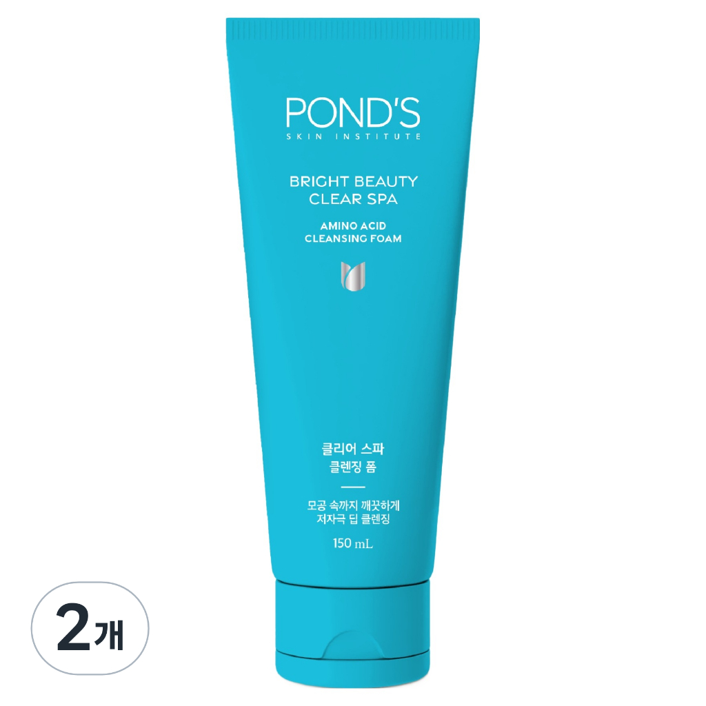 POND'S Bright Beauty Clear Spa Aminoácido Espuma De Limpeza Profunda Limpador Facial Suave Lavagem