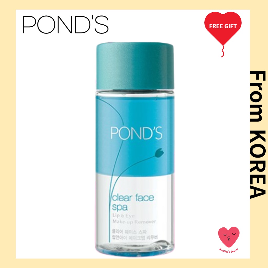 [POND'S] Removedor De Maquiagem Para Lábios E Olhos Clear Face Spa 120ml