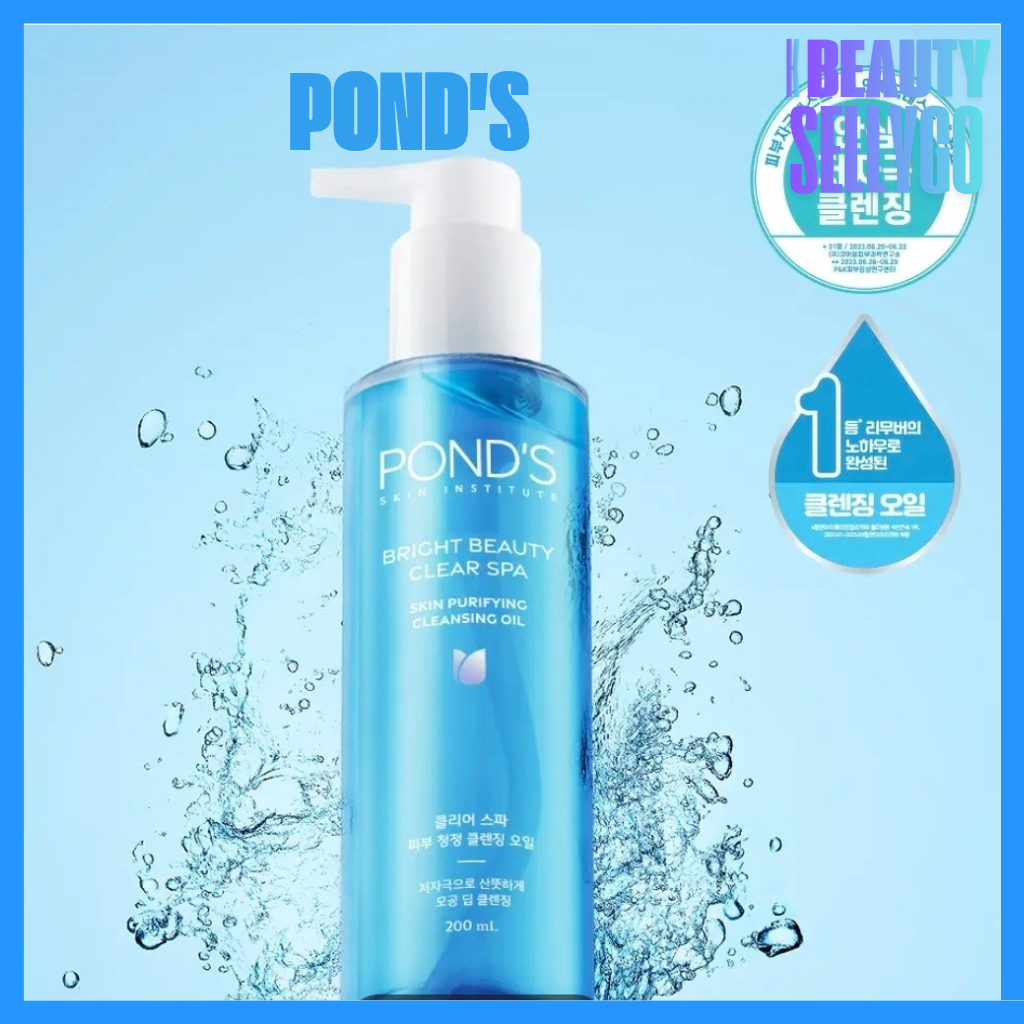 # E10 Óleo De Limpeza Purificante De Pele Pond's Clear Spa 200ml