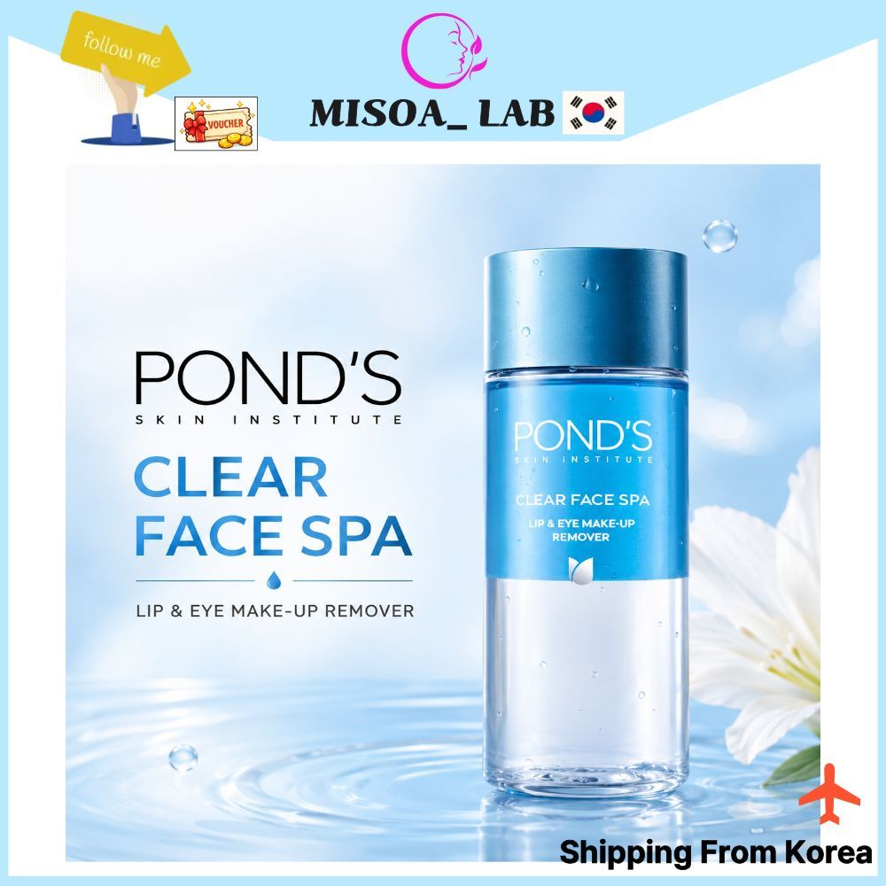 Ponds Clear Face Spa Removedor De Maquiagem Para Lábios E Olhos 120ml