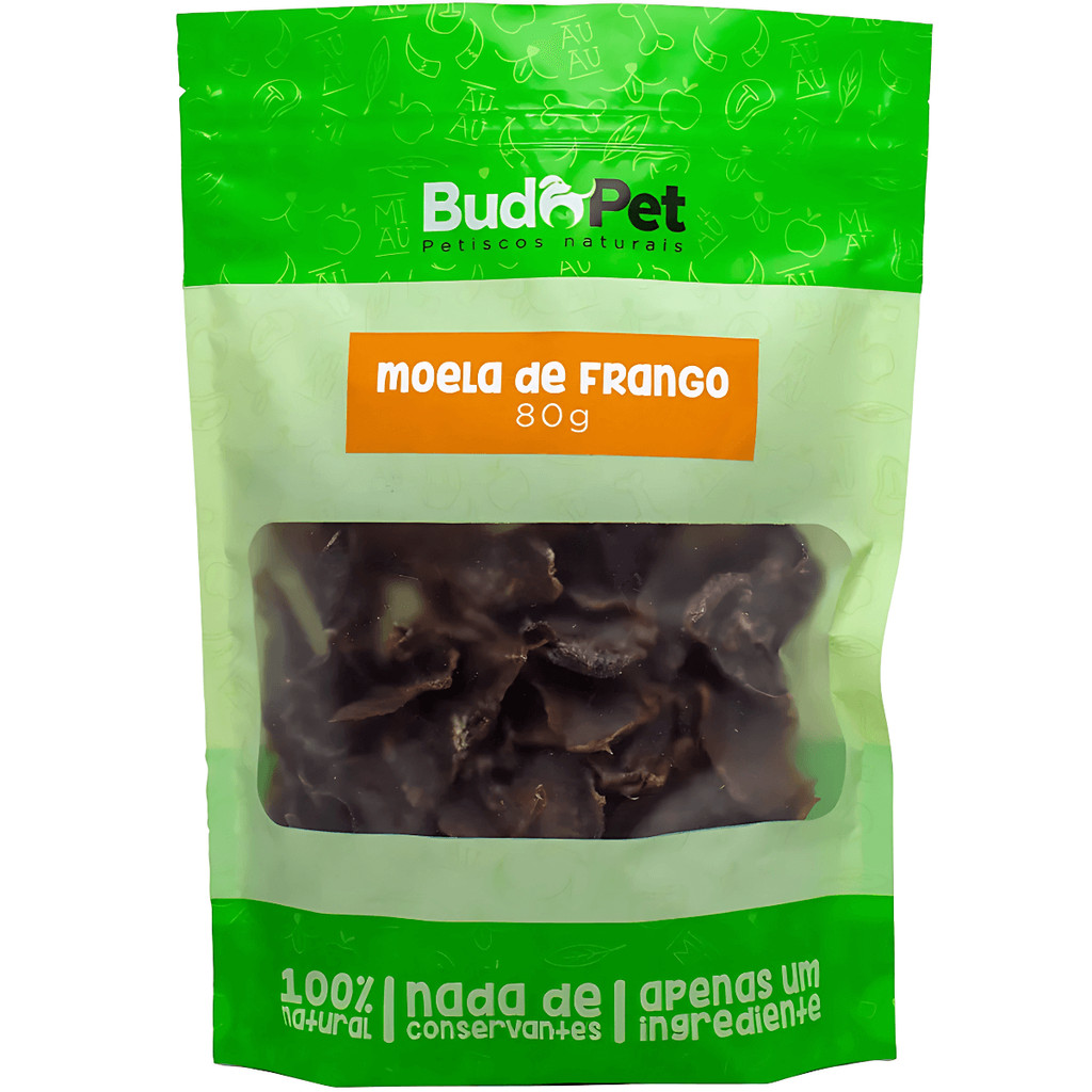 Snack Moela de Frango 80g - Budopet