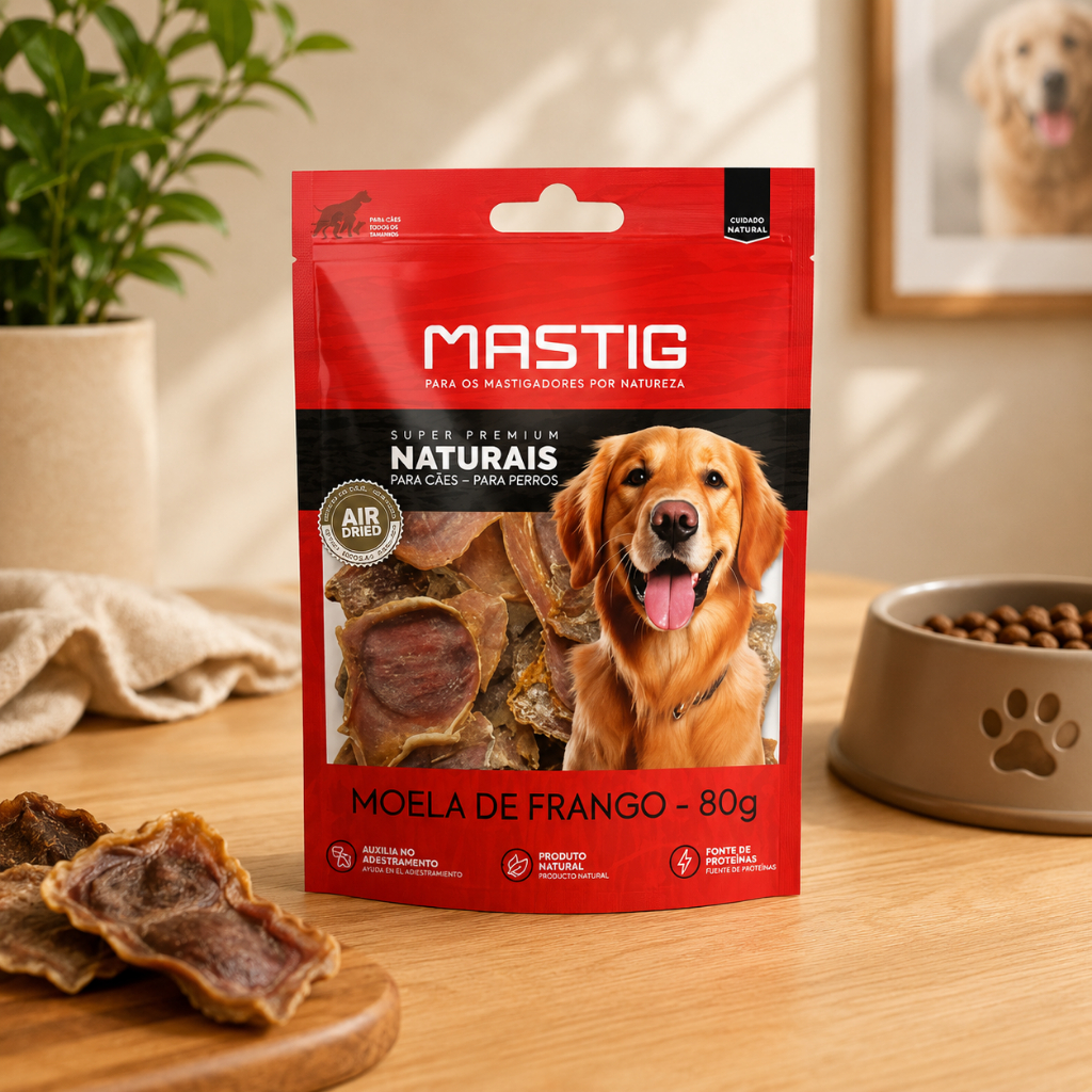Mastig moela de frango para cães - 80g