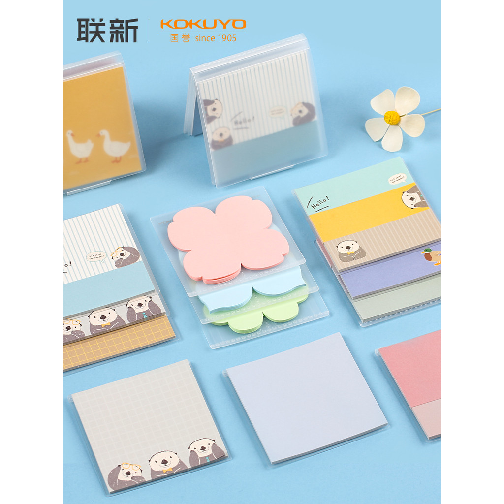 Japão Japão Japão KOKUYO KOKUYO Artesão Italiano Nota Desenho Japonês Bonito Menina Etiqueta Adesivo Tira Longa Bloco de