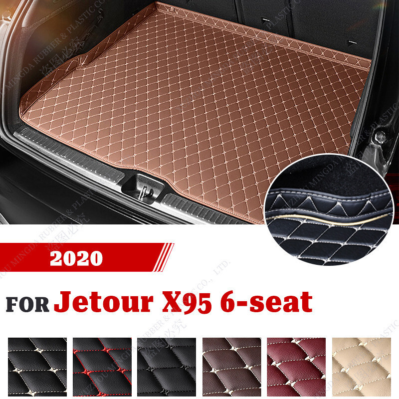 Tapete De Couro Para Porta-Malas De Carro , Alta Qualidade , Jetour X95 , 6 Lugares , 2020 , Acessórios Personalizados D