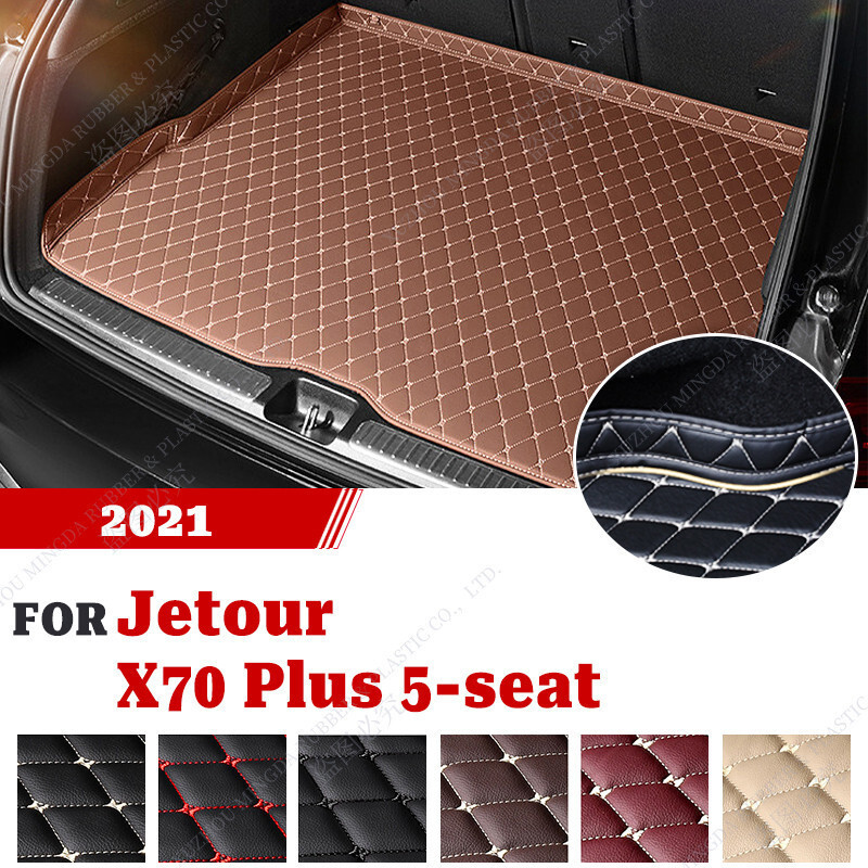 Tapete De Couro Para Porta-Malas De Carro , De Alta Qualidade , Jetour X70 Plus , 5 Lugares , 2021 , Personalizado , À P