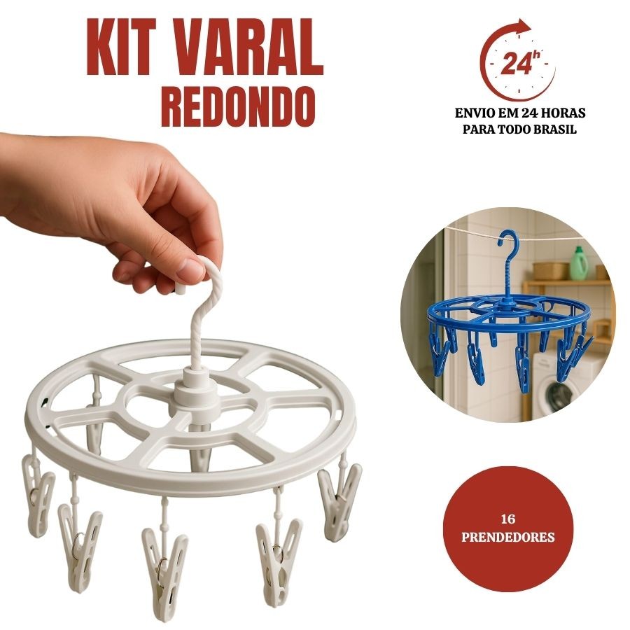 Varais Roupas Íntimas Meias Calcinha Cueca 16 Prendedores cada Plástico Forte
