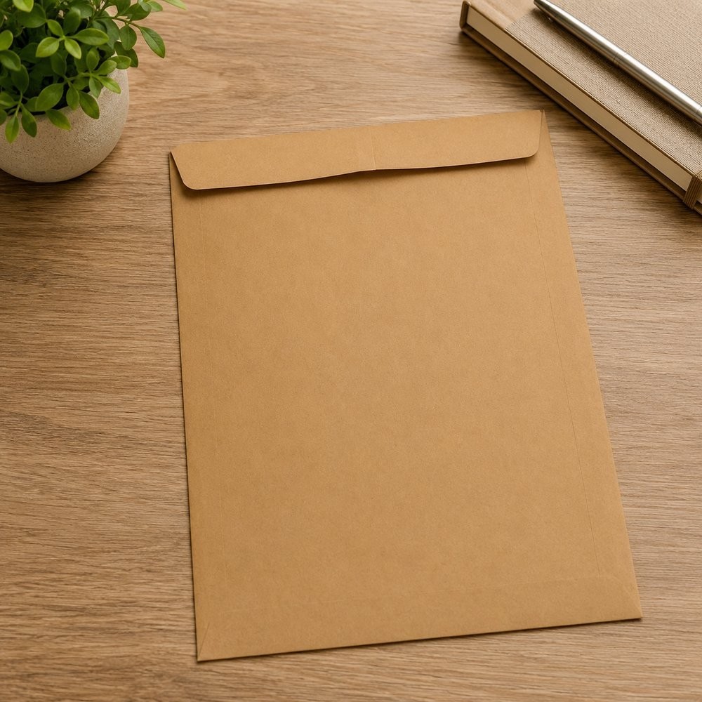 Caixa com 250 Envelopes 229x324mm - Pardo