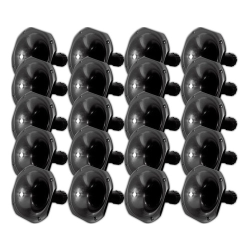 Kit 20 Cone Boca Corneta Bocal Curto Plastico Rosca Driver