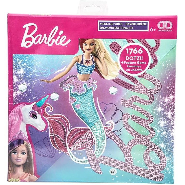 Barbie Diamond Dotz Box - Sereia Vibes 1766 Dotz