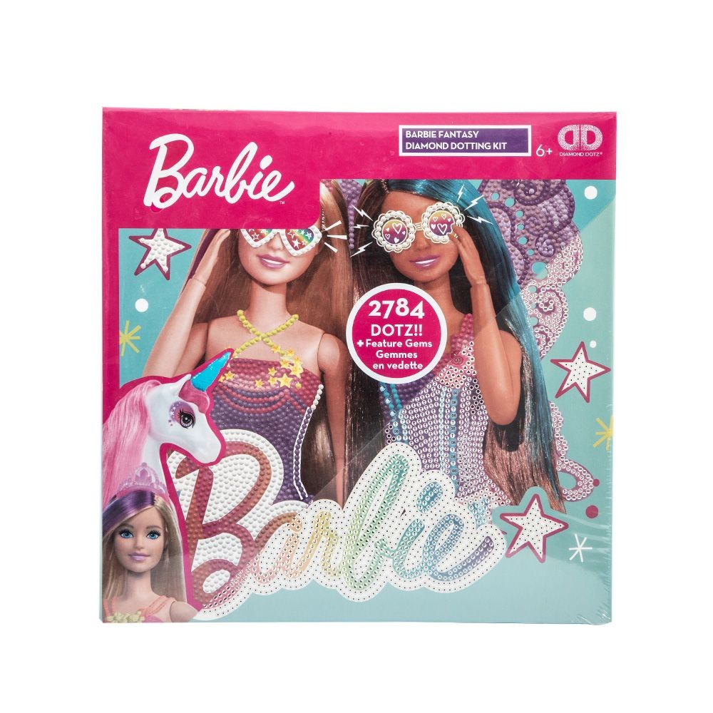 Barbie Diamond Dotz Fantasia - Pontilhismo +2700 Dotz Fun