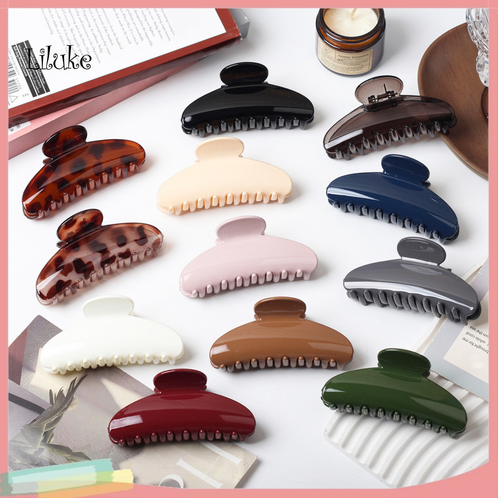 Durable Hair Clip Large Leopard Claw – Strong Grip for Women Perfect for Daily Use Parties Outings and Shower Stylish