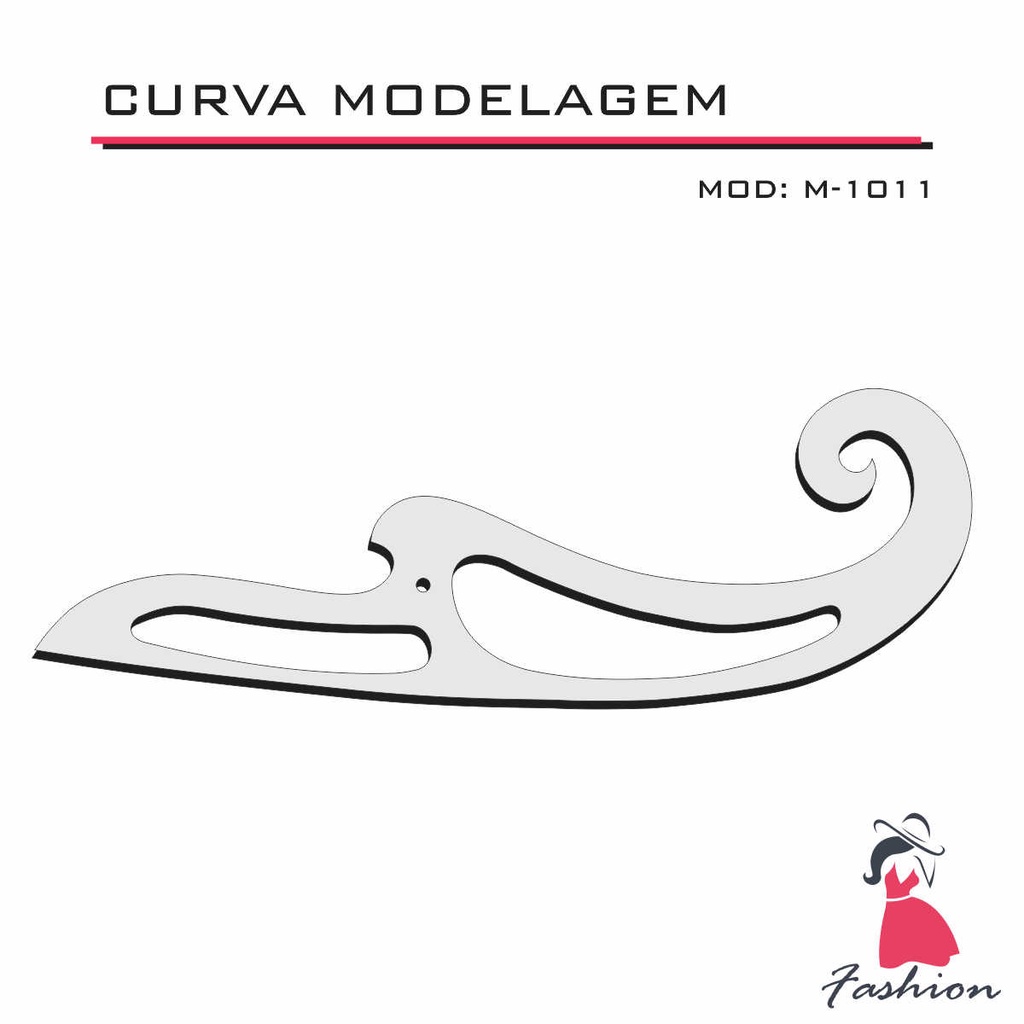 Curva Costura Modelagem Alfaiate Corte  Similar Modelo 1120 1011 Acríl Fenix