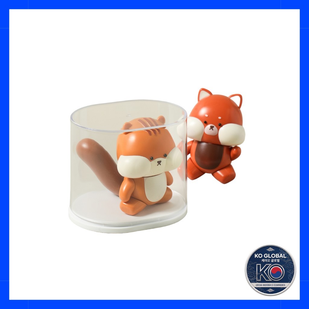 [daiso] Estojo De Armazenamento Multifuncional Redondo , 12 x 9 cm , 1 Unidade/Coreano/Organizador Multiuso Da [Coréia]