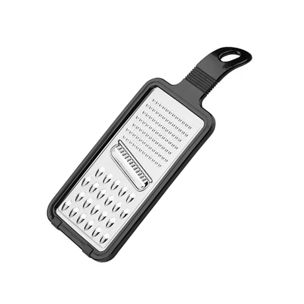 Ralador Inox 3 Cortes Fatiar Ralar Legumes Chocolate Multifuncional 1 Face Resistente