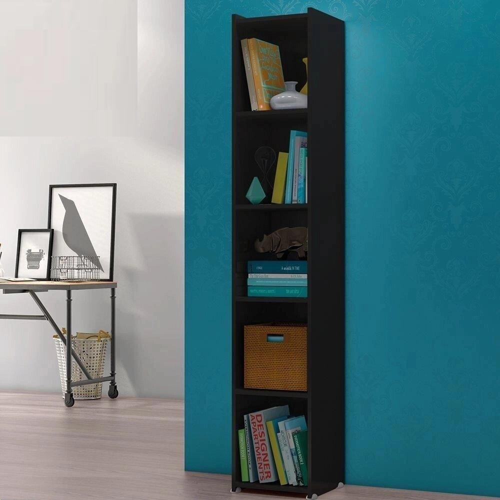 Estante para livros Malásia Preto Bela Casa