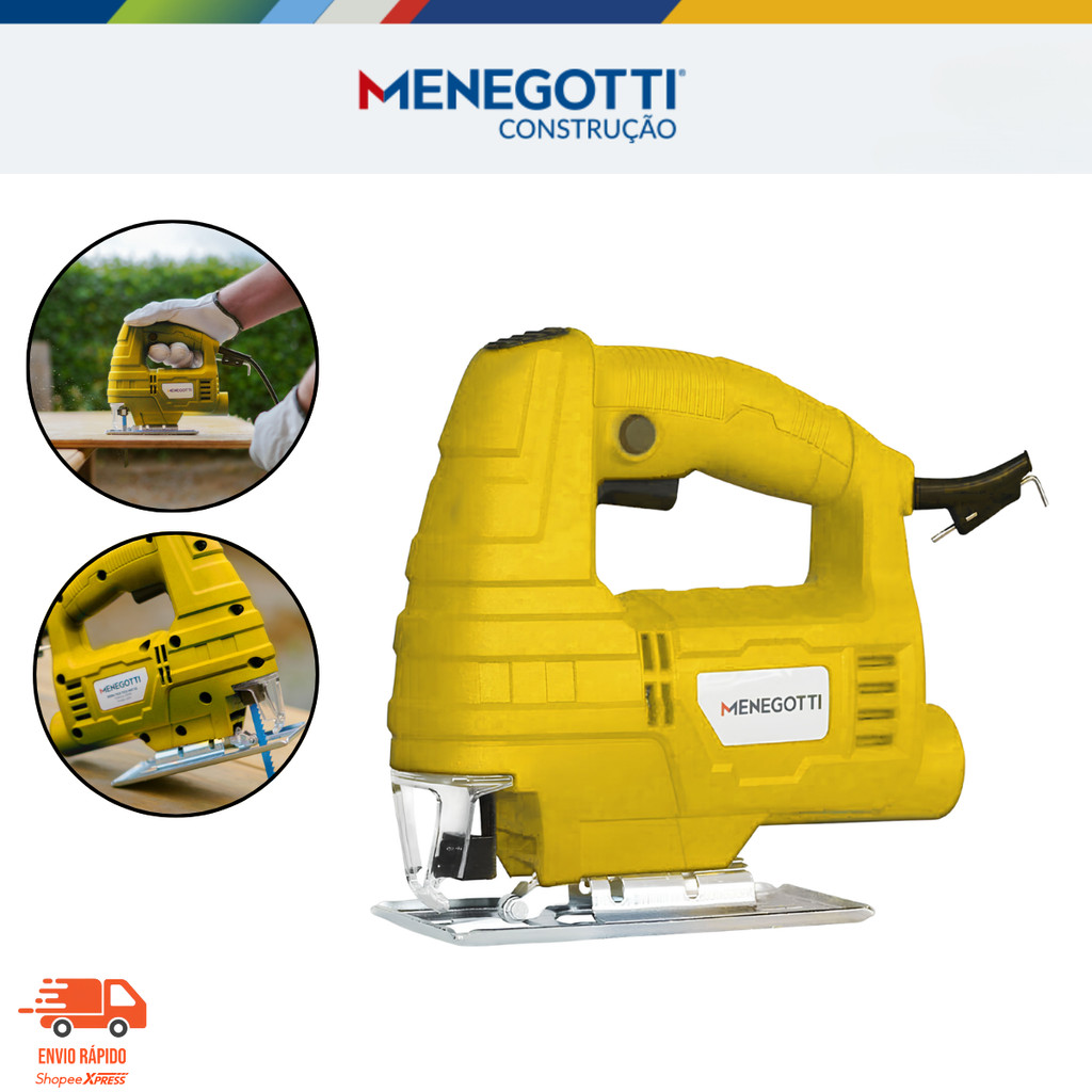 Serra Tico Tico 400w Capacidade Corte 55mm MST 55 Menegotti 220v Resistente Oferta