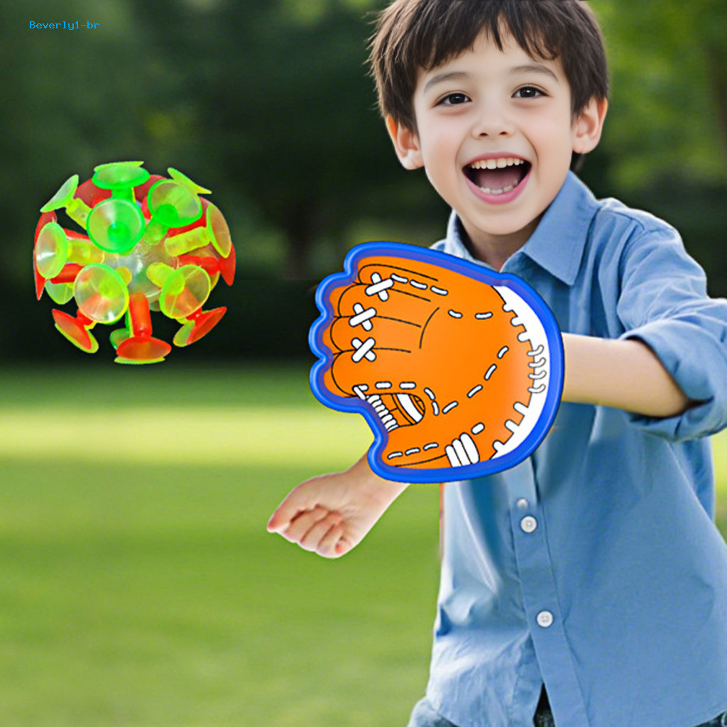 Paddle Ball Game Set for Kids Hand-eye Coordination Fun Beach Toy for 3-12 Years Old Toss and Catch with Balls Perfect f