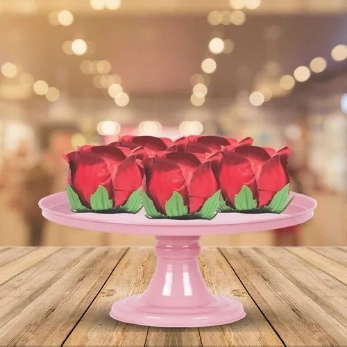 Forminha para Bombons e Doces Finos - Isabella - Vermelho (24 unidades)