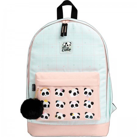 Mochila de Costa Academie Panda Lovely Friend - Tilibra