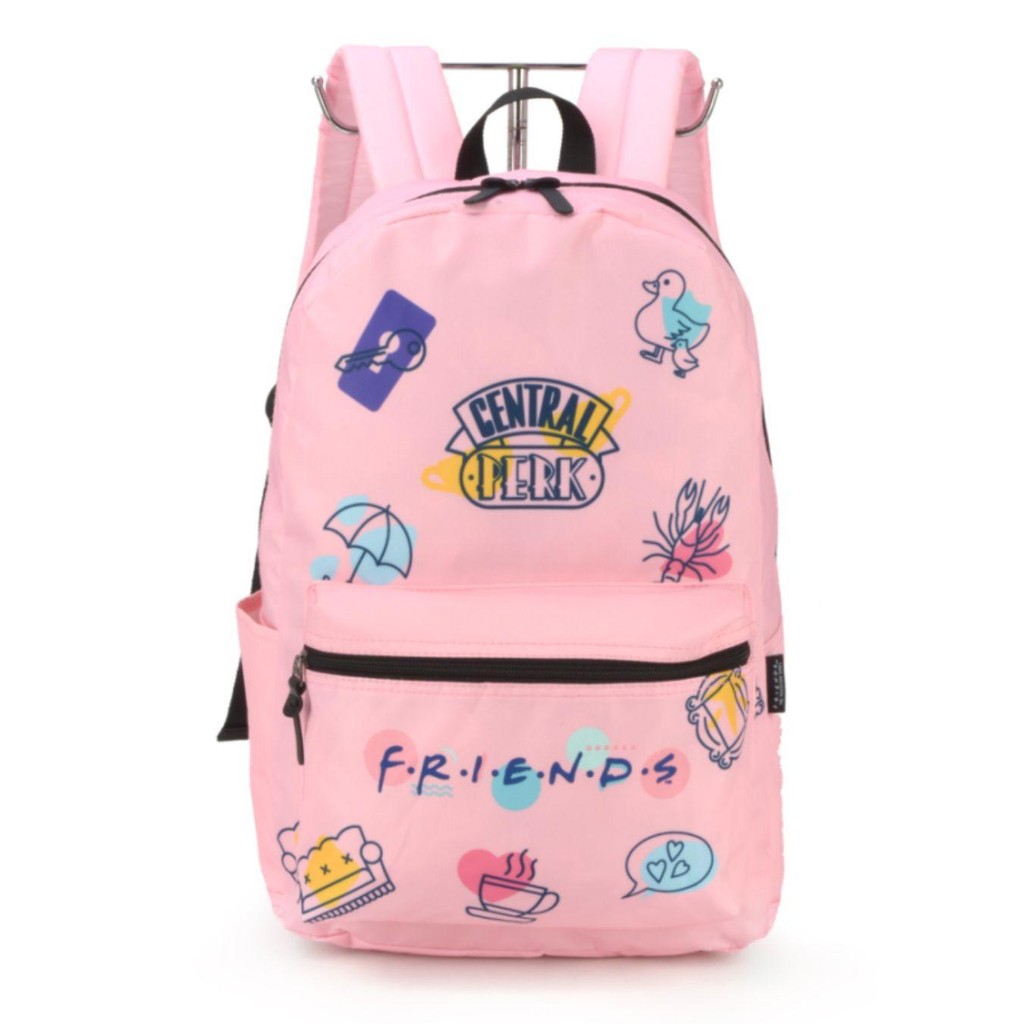 Mochila Escolar Juvenil Friends - Luxcel