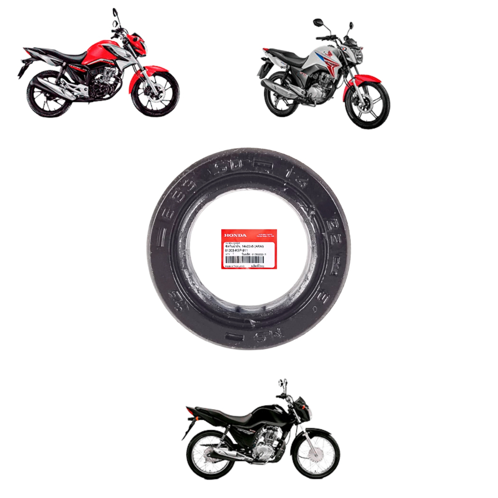Retentor Eixo Pedal Cambio Cg 150 Cg 160 Fan 125 2009 A 2018 Original Honda