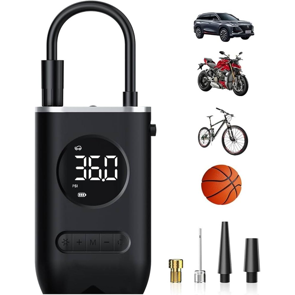 Compressor Portátil Digital Car Air Pump CZK-3668