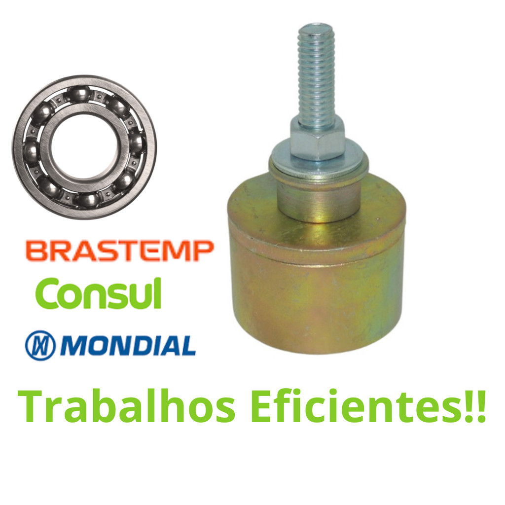 Sacador e Colocador de Rolamentos Profissional Compatíveis Brastemp e Consul