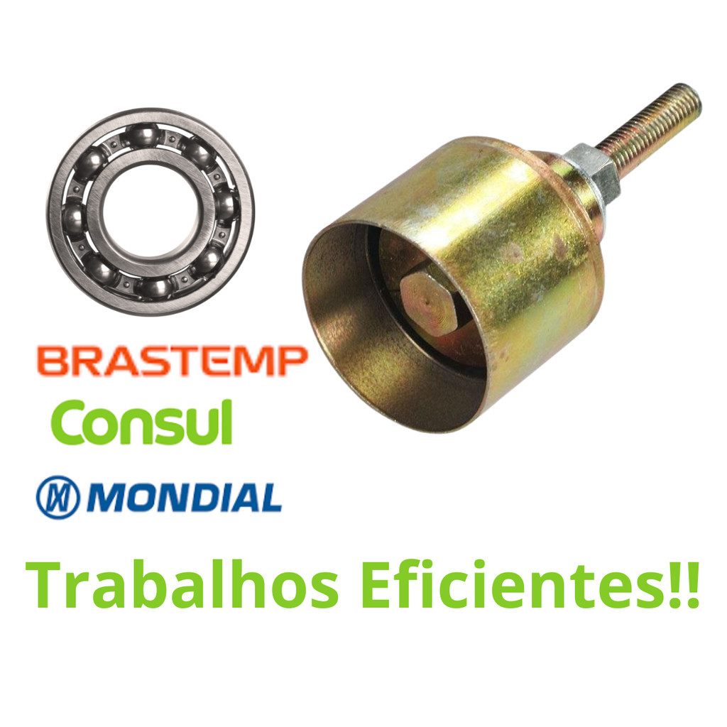 Colocador e Sacador de Rolamentos Profissional Compatíveis Brastemp Consul mundial maquina de lavar