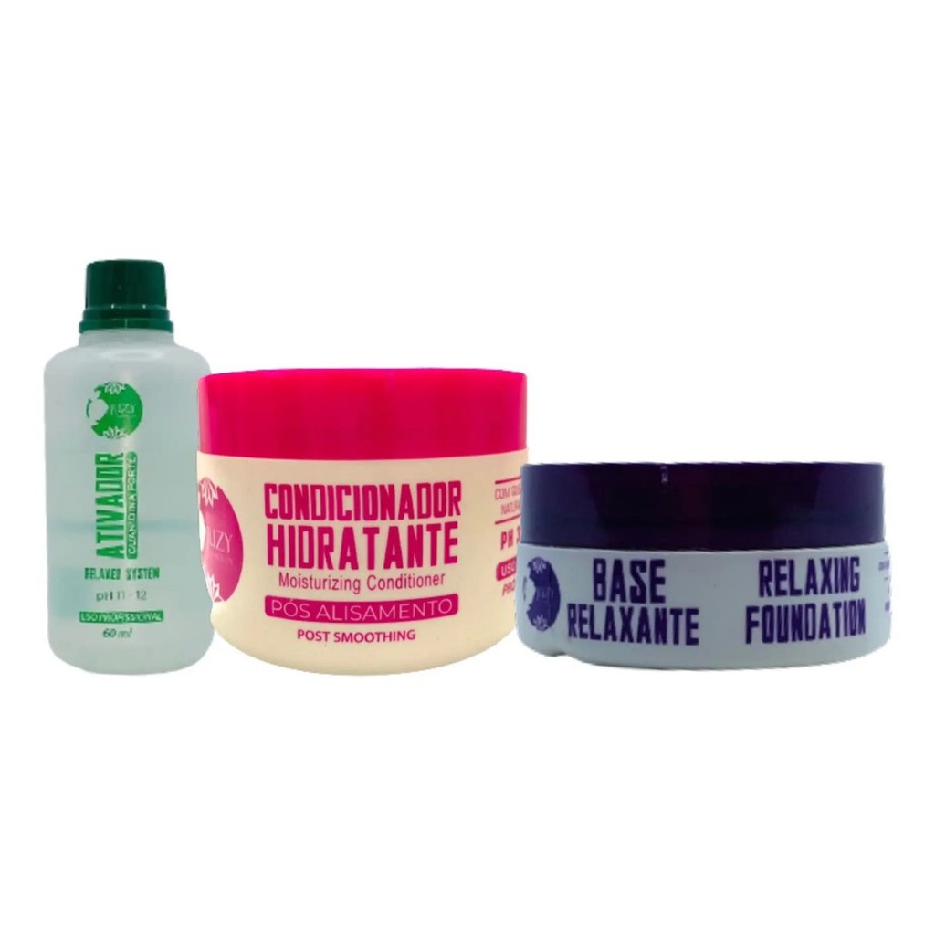 Kit Ativador 60ml + Base Relaxante 120g E Pós Quimica 300g