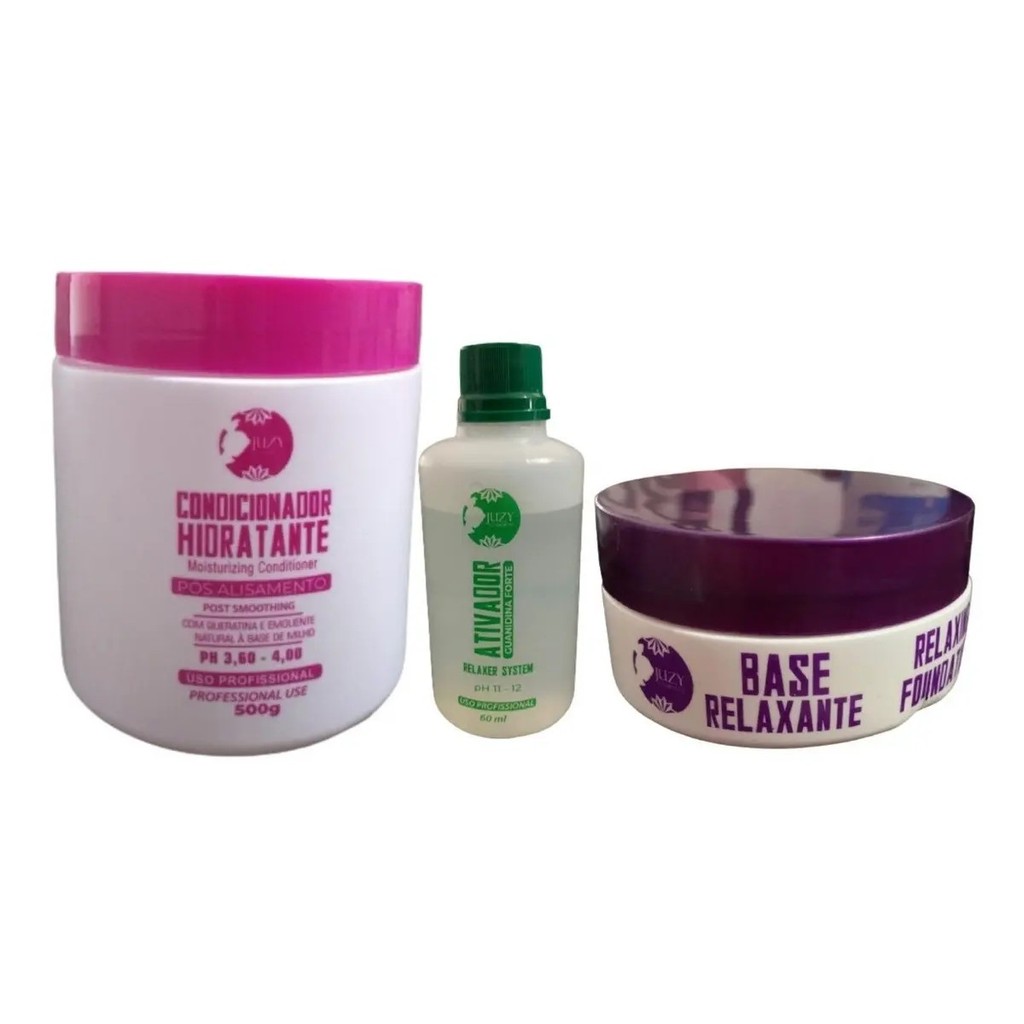 Kit Ativador 60ml + Base Relaxante 120g E Pós Quimica 500g