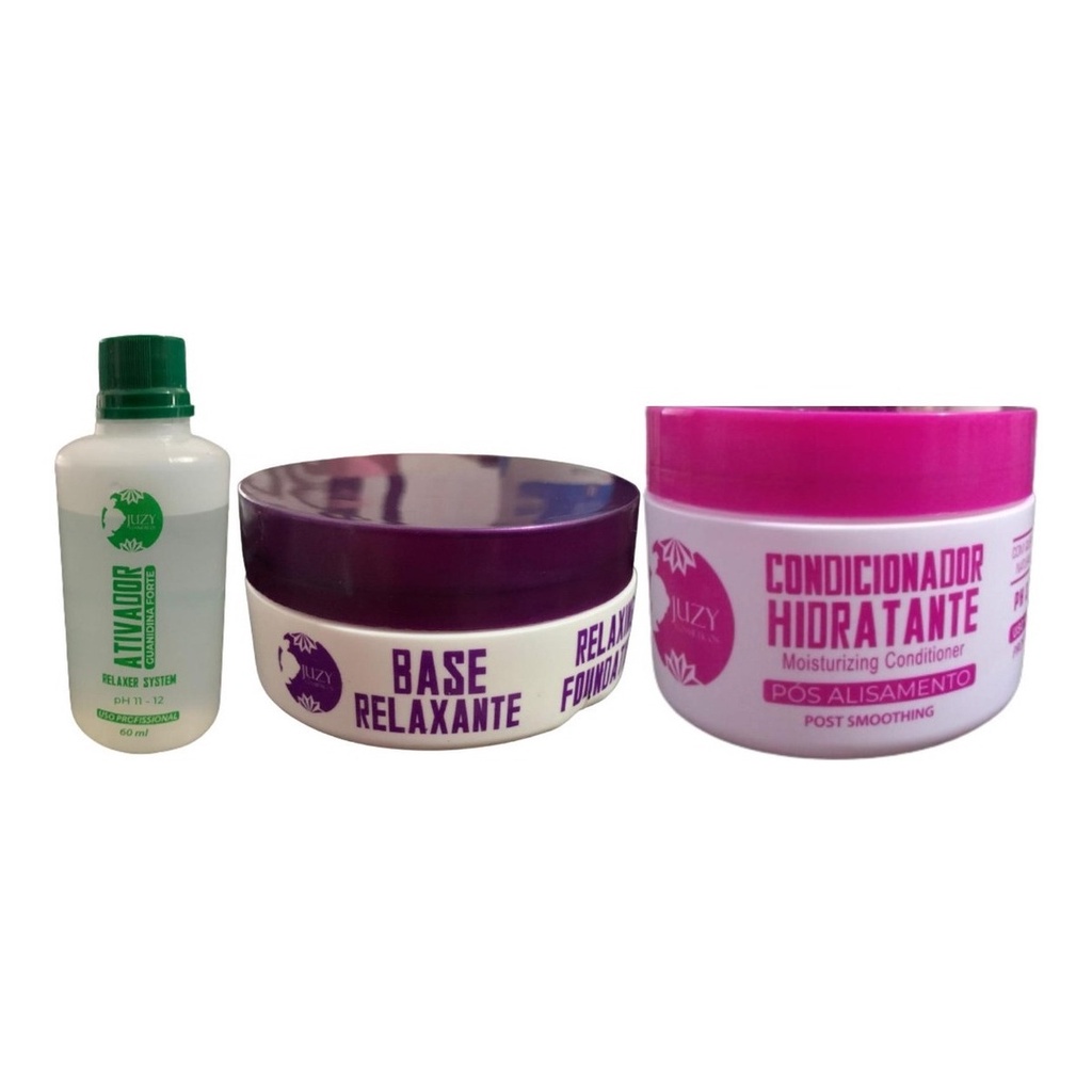 Kit Ativador 60ml + Base Relaxante 120g E Pós Quimica 300g