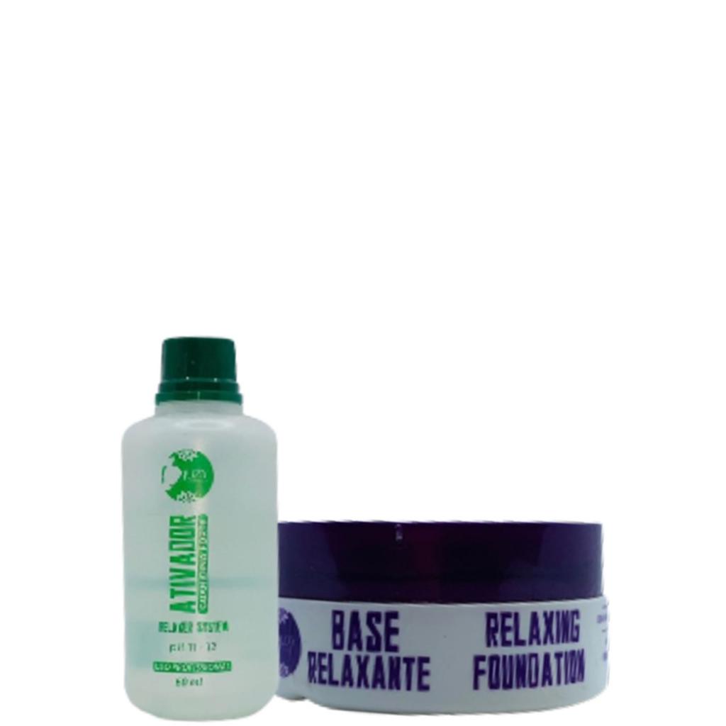 Kit Ativador Guanidina 60ml + Base Relaxante 120g