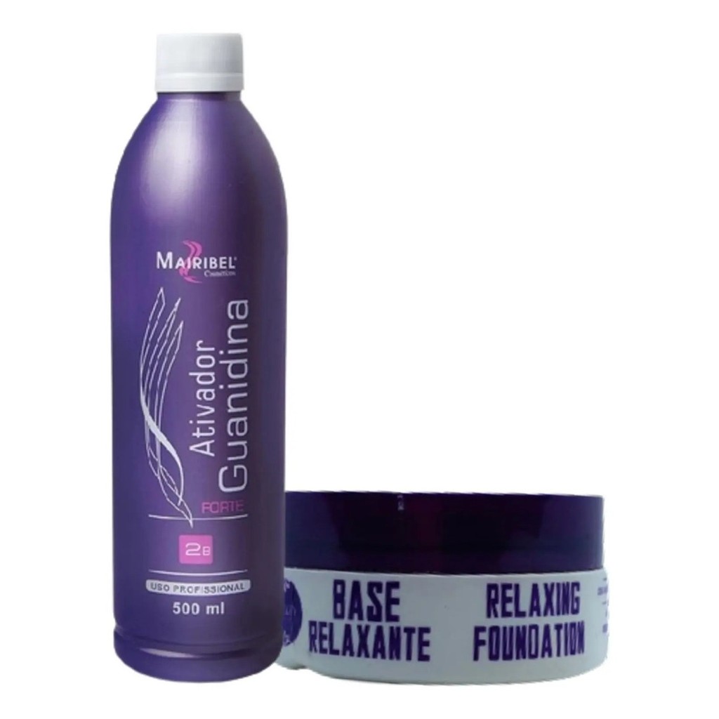 Kit Ativador Guanidina 500ml + Base Relaxante 120g