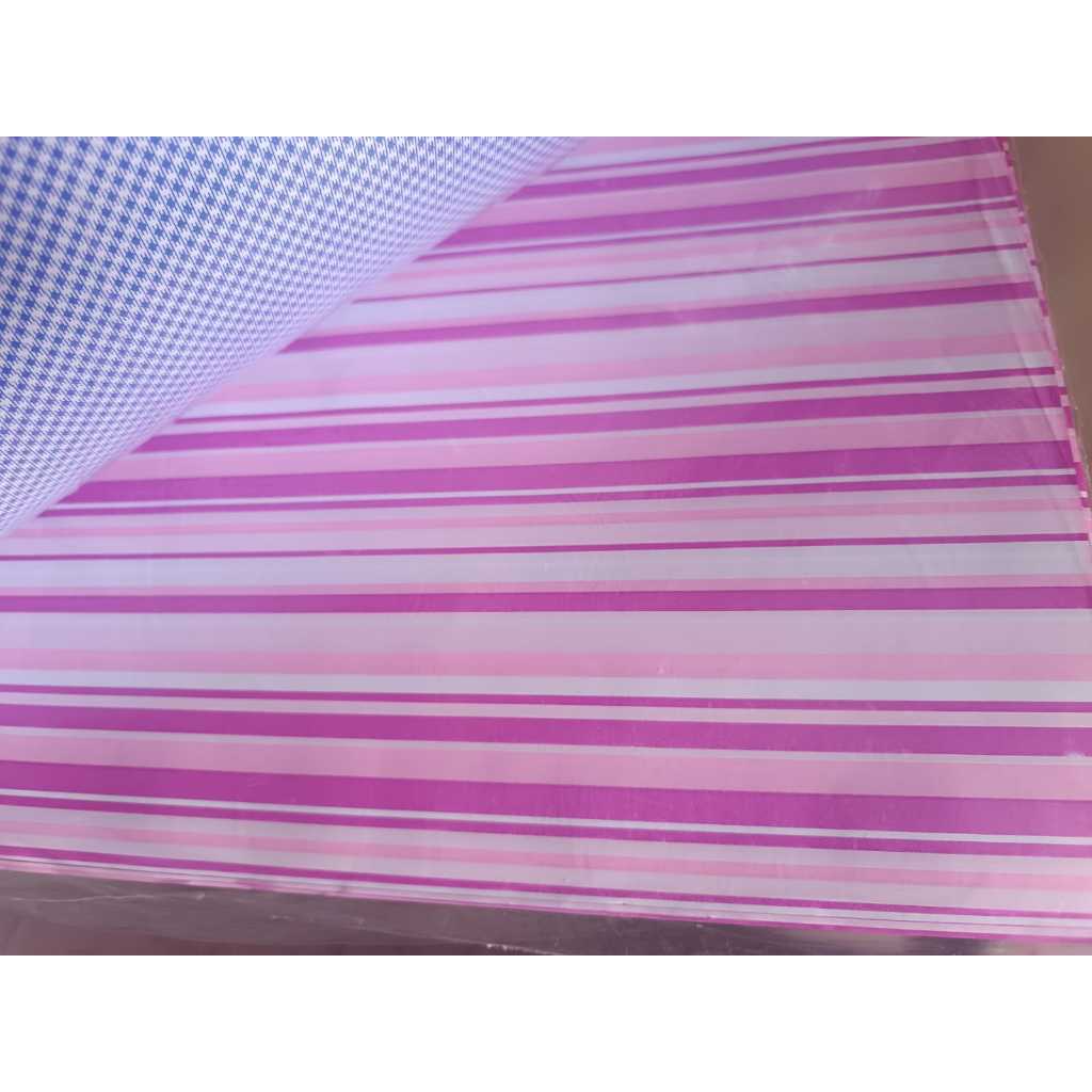5 collor set estampado 44x66cm listrado tons de rosa